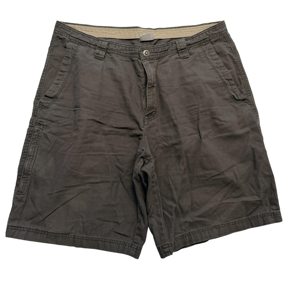 Columbia Cargo Shorts‎ Mens 40 Gray 11 Inseam Cotton Utility Pockets Casual